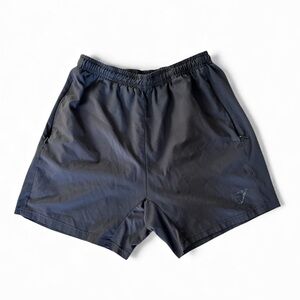 Gymshark Men's Athletic Casual Shorts Grey Pull-On Elastic Waist Size Medium